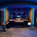 Mousse acoustique LED - 8 pièces - 60x60cm