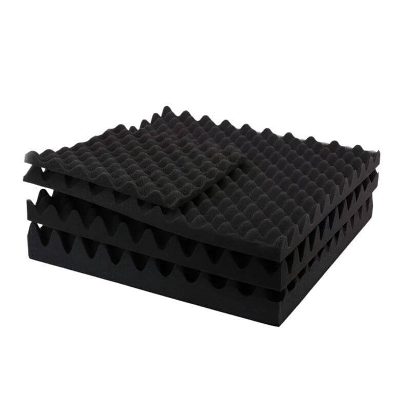 Mousse acoustique noire - 1 pièce - 30x30x2cm