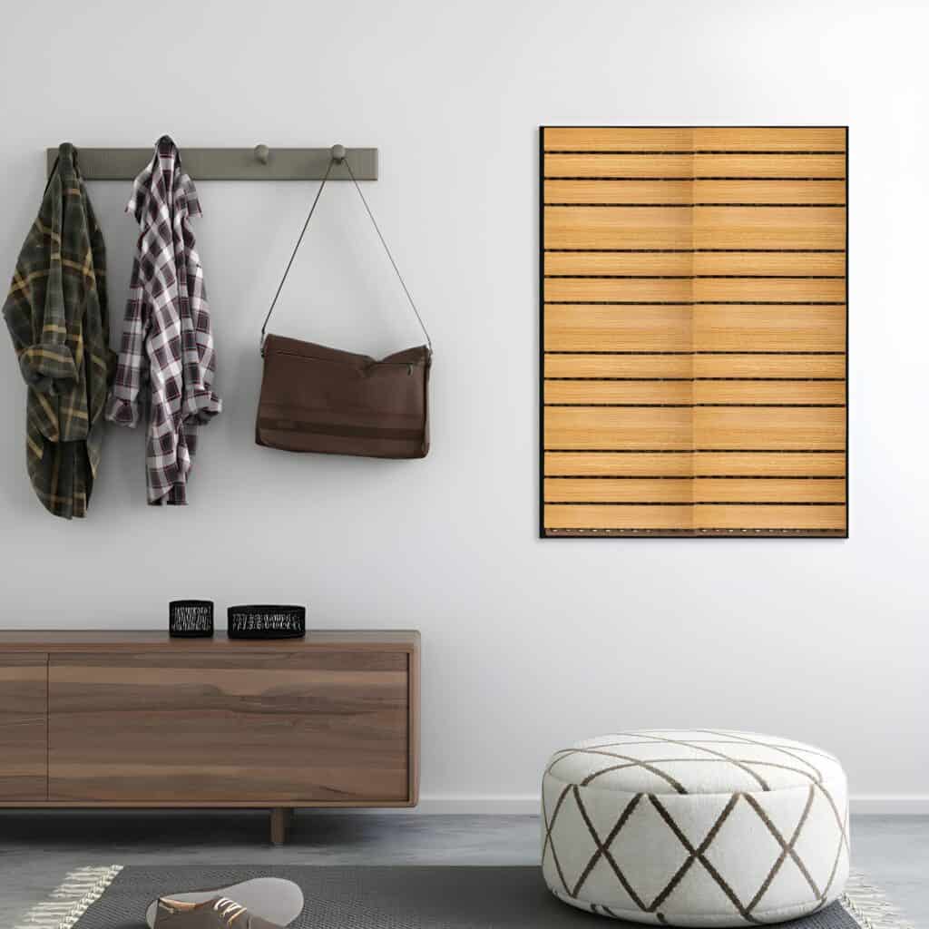 mousse acoustique bois