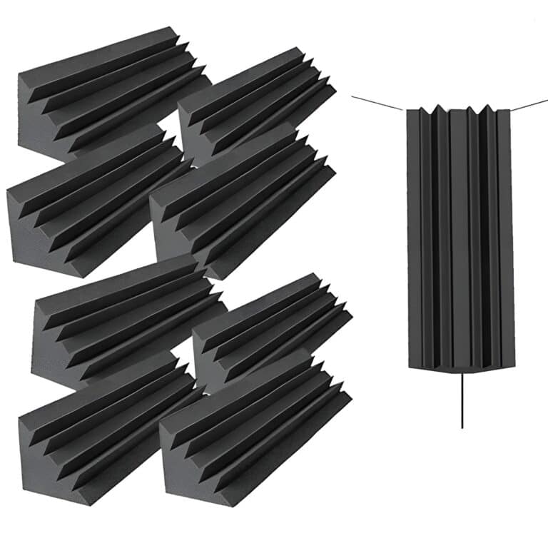 Mousse acoustique escalier - 8 pièces - 12x12x48cm