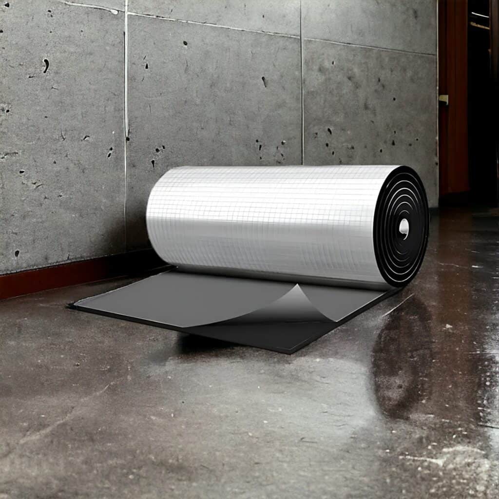 mousse acoustique sol