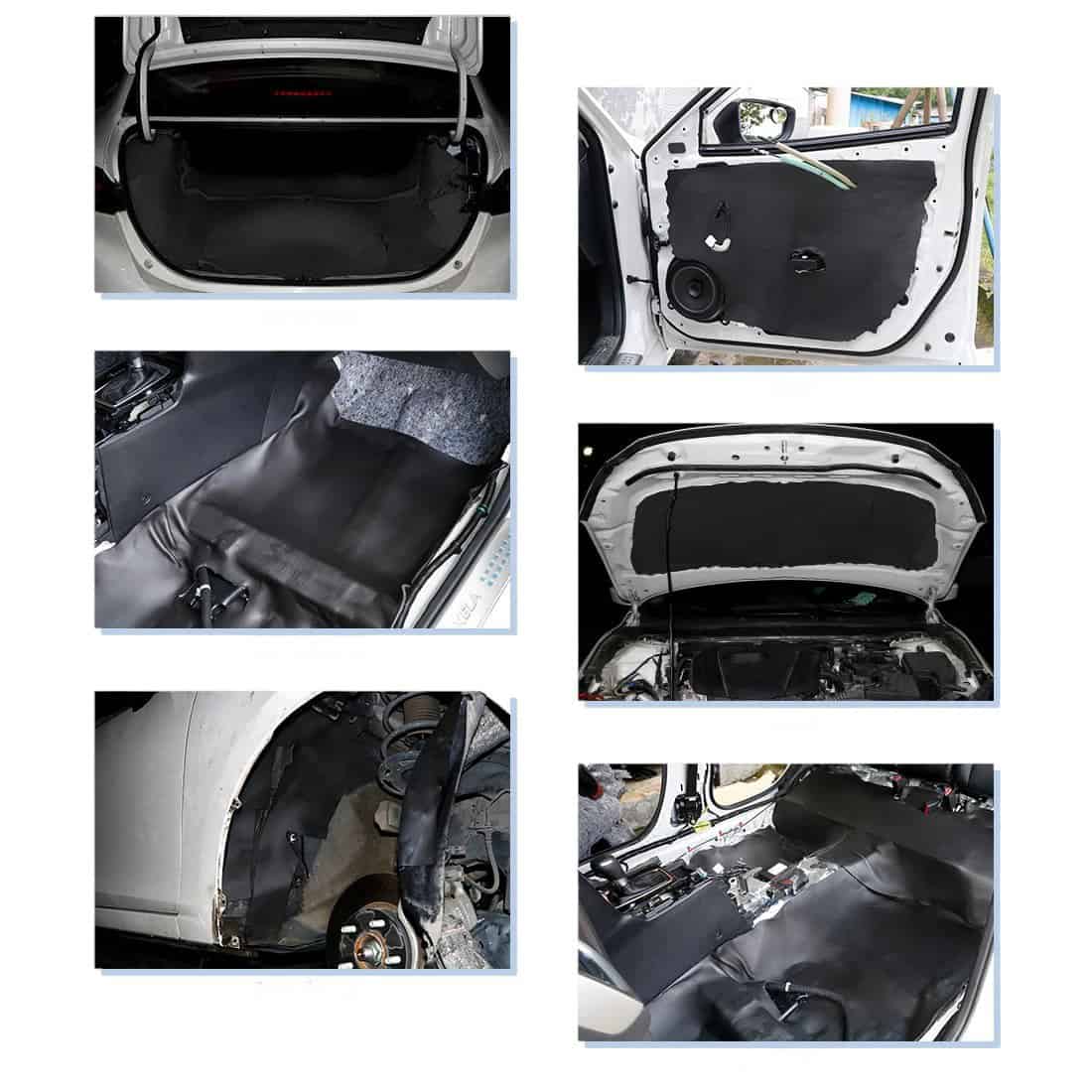 mousse acoustique pour voiture