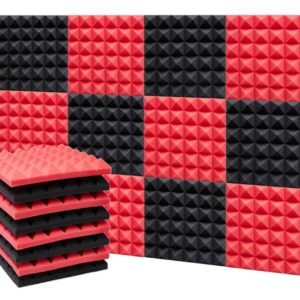 mousse acoustique pyramidale