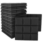 Mousse acoustique absorbante - 6 pièces - 30x30cm