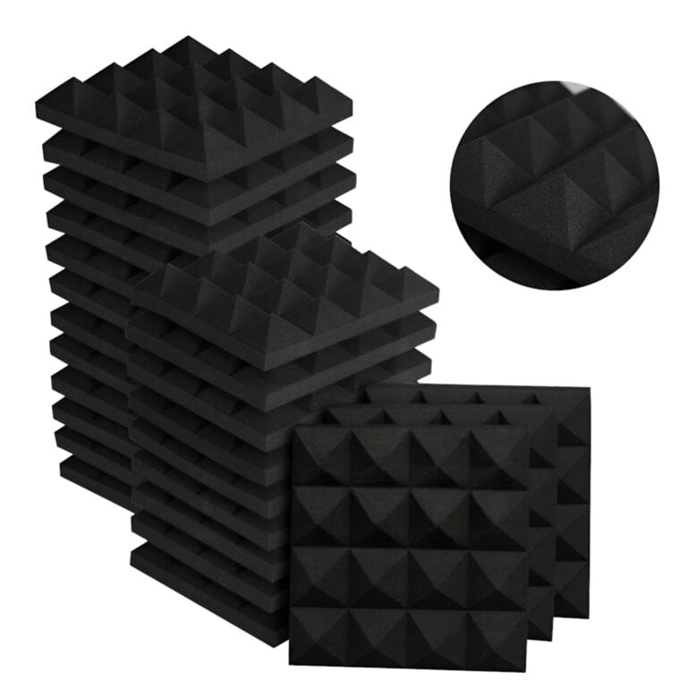 Mousse acoustique piano - 12 pièces - 250x250x50mm